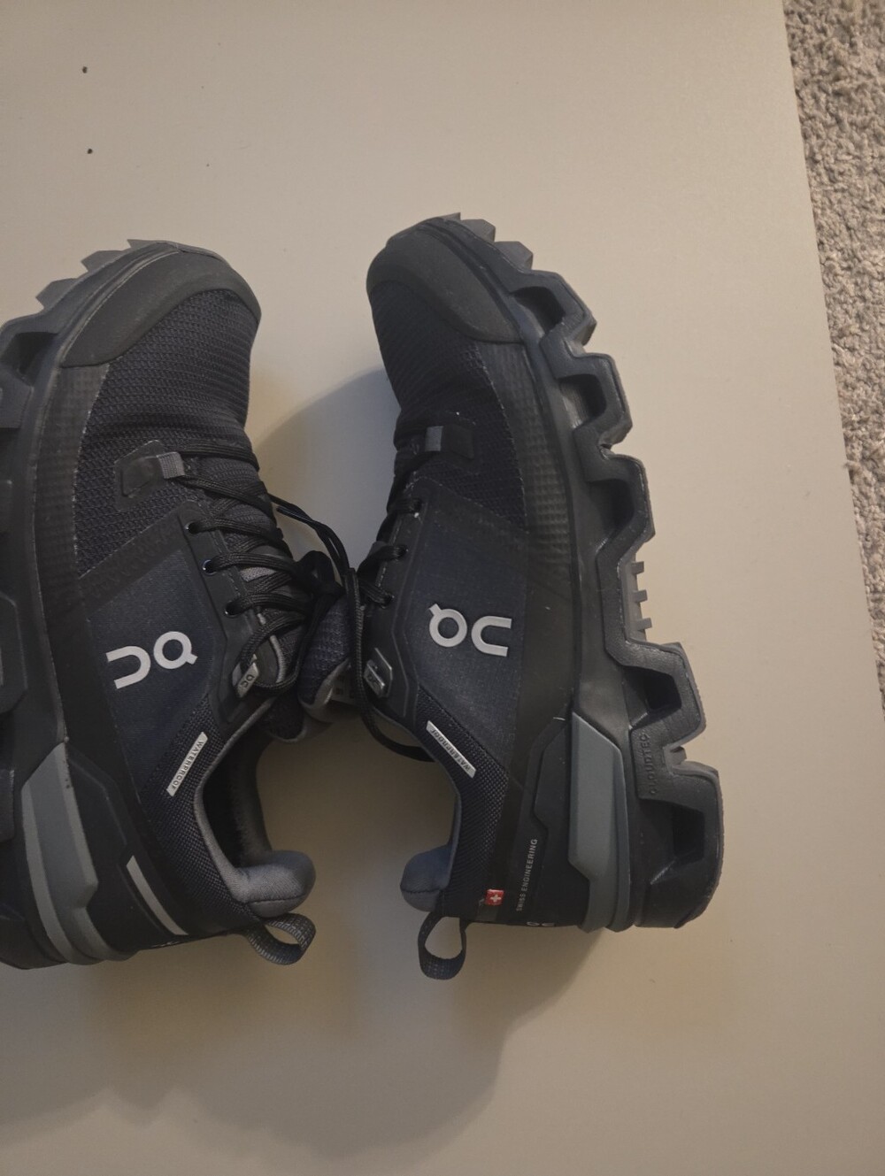 On Running Trail Sneakers Womens Cloudwondander Waterproof Size 8 - Picture 4 of 14